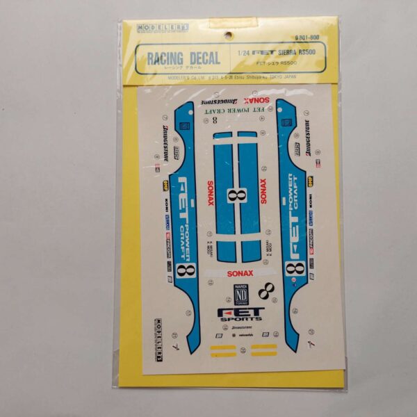 1/24 Ford Sierra RS500 Cosworth #8 FET Sports Декали Modeler's D801-800