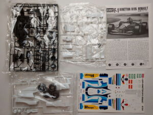 1/20 Benetton B195 Renault Сборная модель Academy 1564