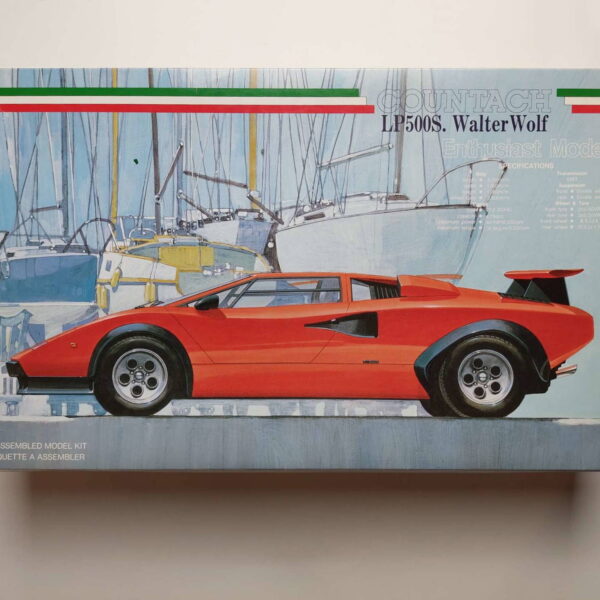 1/24 Lamborghini Countach LP500S Walter Wolf Сборная модель Fujimi 08215