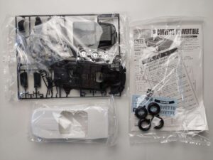 1/24 Chevrolet Corvette C4 '92 Convertible Сборная модель ARII 41152-1800