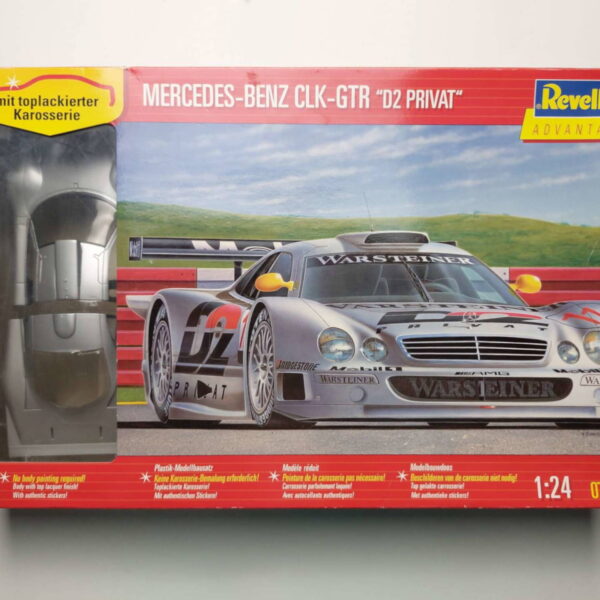 1/24 Mercedes-Benz CLK-GTR D2 Privat Сборная модель Revell 07317