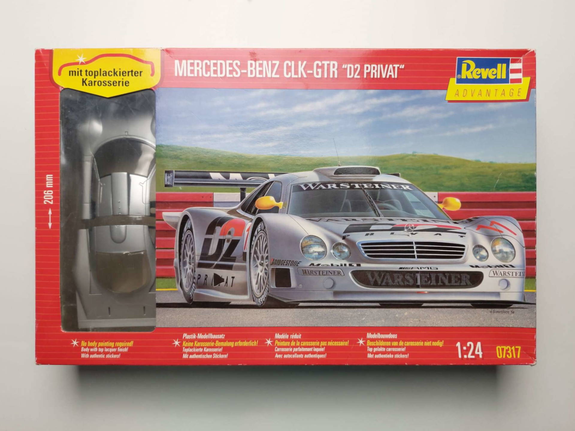 bbce8371f0a79a577ba782a438282373.jpg 1/24 Mercedes-Benz CLK-GTR D2 Privat Сборная модель Revell 07317