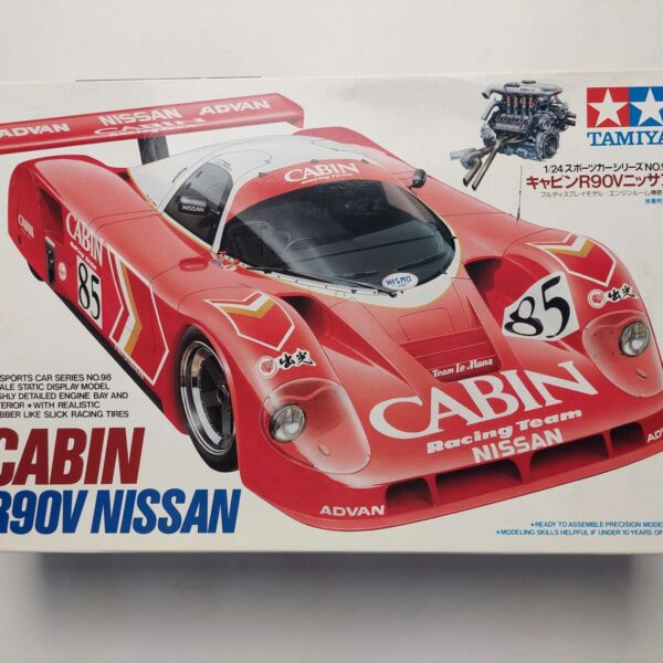 1/24 Nissan R90V 1990 JSPC #85 Team LeMans Cabin Сборная модель Tamiya 24098