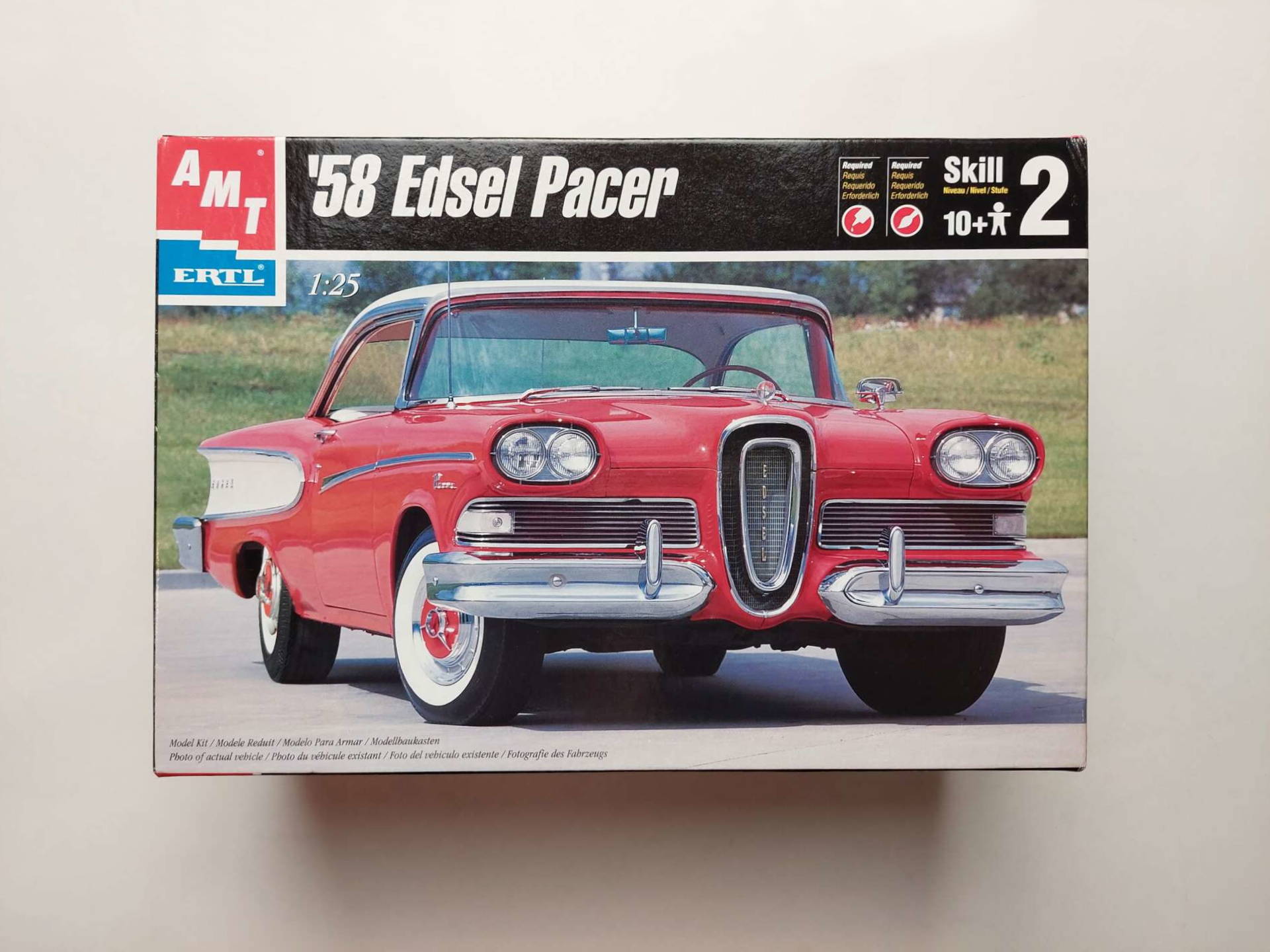 d102f1da42b5af8affaed08d51155f3c.jpg 1/25 Ford Edsel Pacer '58 Сборная модель AMT/ERTL 30032