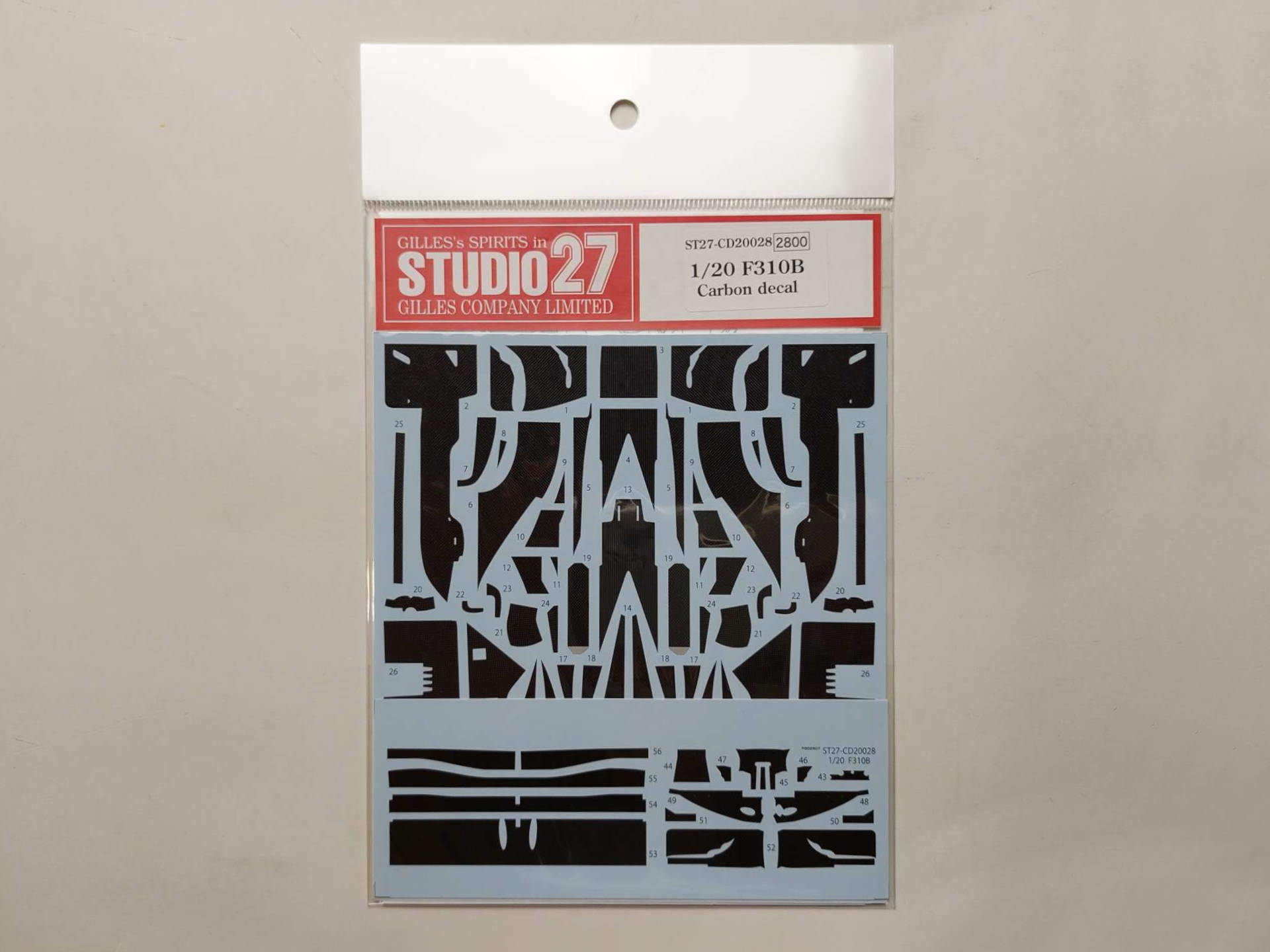 d131349ae237c2c0b19cde2d05fdd9d7.jpg 1/20 Ferrari F310B Carbon Decal (Tamiya 20045) Декали Studio27 ST27-CD20028