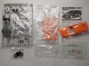 1/24 Alfa Romeo 155 V6 TI #27 Jägermeister Сборная модель Tamiya 24148