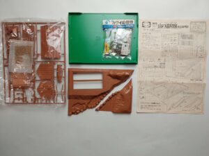 1/150 Mountain hot spring inn Сборная модель Kawai KG-11
