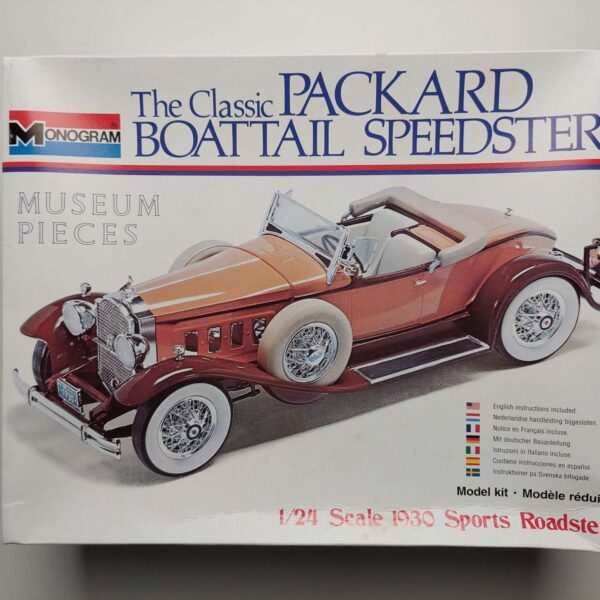 1/24 Packard Boattail Speedster Сборная модель Monogram 2301