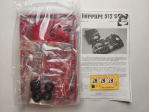1/24 Ferrari 512S 1970 24 Hours of Daytona 3rd #28 Сборная модель Union 214