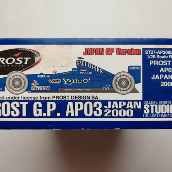1/20 Prost G.P. AP03 2000 Japan GP Сборная модель Studio27 ST27-AP2005