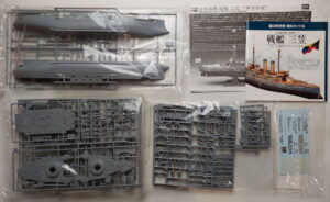 1/350 IJN Battleship Mikasa Special Edition Сборная модель Hasegawa 40061