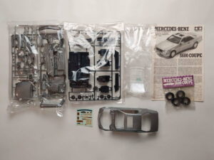 1/24 Mercedes-Benz S600 1992 Coupe Сборная модель Tamiya 24134