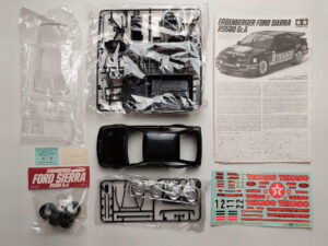 1/24 Ford Sierra RS500 Gr.A 1988 ETCC 1st #1 Eggenberger Texaco Сборная модель Tamiya 24080