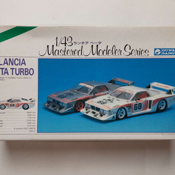 1/43 Lancia Beta Turbo 1981 24 Hours of Le Mans #68 Jolly Club Сборная модель Gunze Sangyo FG-105
