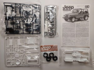 1/24 Jeep Wrangler 1994 Open Top Сборная модель Tamiya 24154