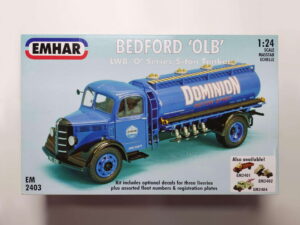 1/24 Bedford OLB LWB O Series 5-ton Tanker Сборная модель EMHAR EM2403