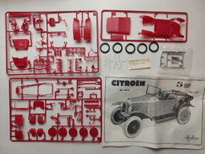 1/24 Citroën 5cv C3.T3 Trefle 1924 Сборная модель Heller 721