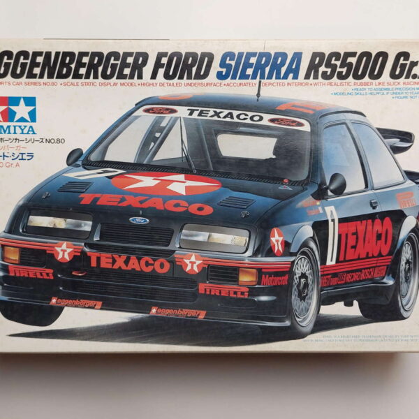 1/24 Ford Sierra RS500 Gr.A 1988 ETCC 1st #1 Eggenberger Texaco Сборная модель Tamiya 24080