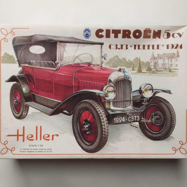 1/24 Citroën 5cv C3.T3 Trefle 1924 Сборная модель Heller 721