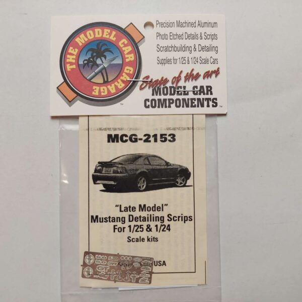 1/24, 1/25 Ford Mustang '85-'99 Late Model Фототравление MCG 2153