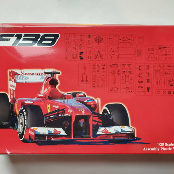 1/20 Ferrari F138 2013 Chinese GP Сборная модель Fujimi 09202