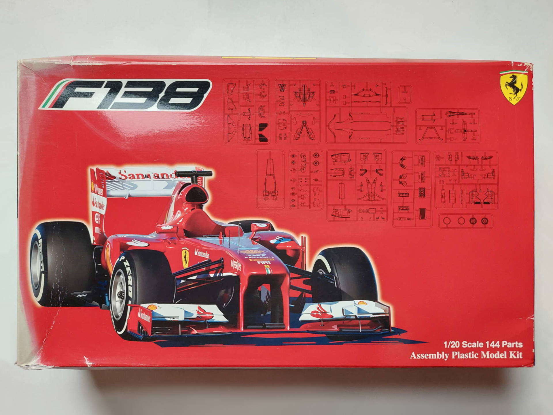 8155145a297e65c2984f0eee9cddfc9c.jpg 1/20 Ferrari F138 2013 Chinese GP Сборная модель Fujimi 09202