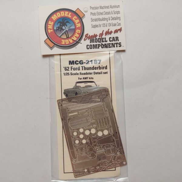 1/24, 1/25 Ford Thunderbird '62 Roadster (AMT) Фототравление MCG 2187