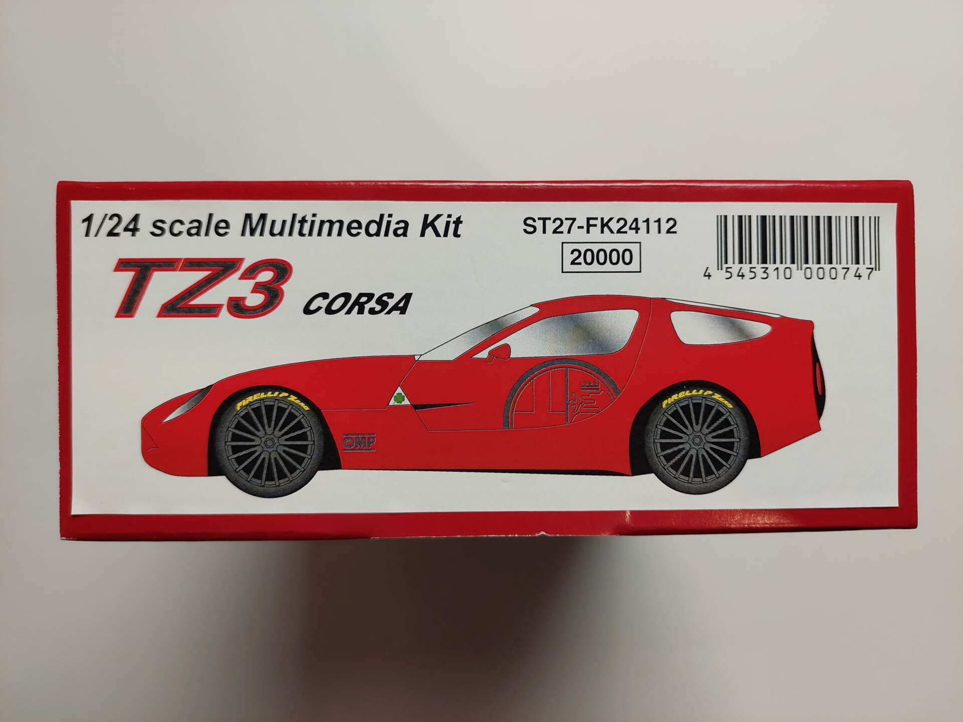 8e73c40d95de3504ef5676420379795f.jpg 1/24 Alfa Romeo TZ3 Corsa Сборная модель Studio27 ST27-FK24112