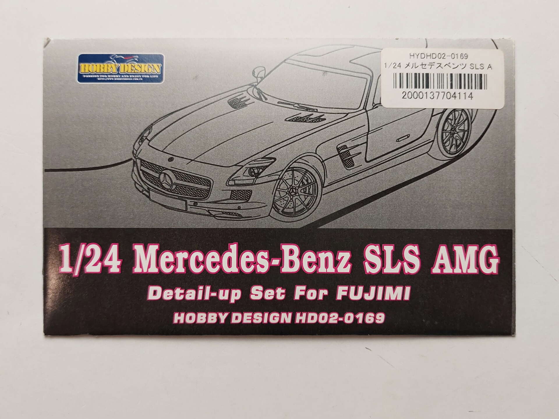 a2a672cbfe5417fb3c5fd27c7cd25b10.jpg 1/24 Mercedes-Benz SLS AMG (Fujimi) Фототравление Hobby Design HD02-0169