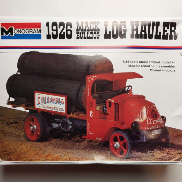 1/24 Mack AC Bulldog Log Hauler 1926 Сборная модель Monogram 2401