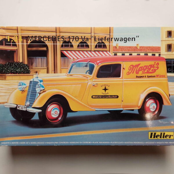 1/24 Mercedes-Benz 170 Va Lieferwagen Сборная модель Heller 80736-2006