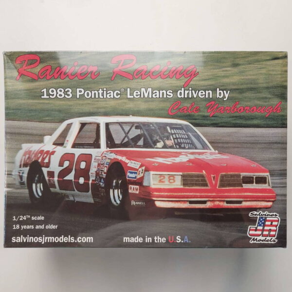 1/24 Pontiac LeMans 1983 Cale Yarborough #28 Ranier Racing Сборная модель Salvinos Jr Models RRLM1983D