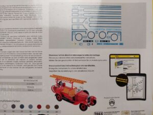 1/24 Citroën C4 Fire Brigade Сборная модель Heller 80733