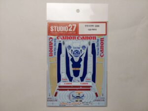 1/20 Williams FW13 Canon (Tamiya 20025) Декали Studio27 ST27-DC865