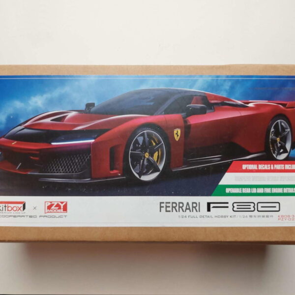1/24 Ferrari F80 Combo Version A Сборная модель KitBox & PZY Model KB08-31/PZY-028
