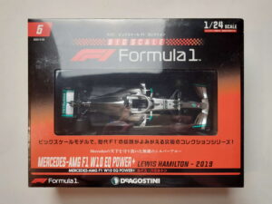 Mercedes-AMG F1 W10 EQ Power+ 2019 Lewis Hamilton Масштабная модель DeAgostini 5