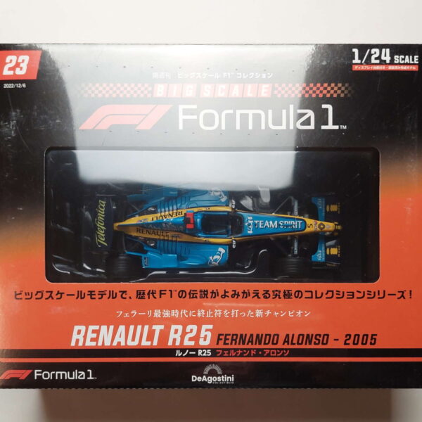 Renault R25 2005 Fernando Alonso Масштабная модель DeAgostini 23
