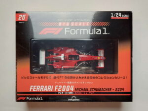 Ferrari F2004 2004 Michael Schumacher Масштабная модель DeAgostini 25