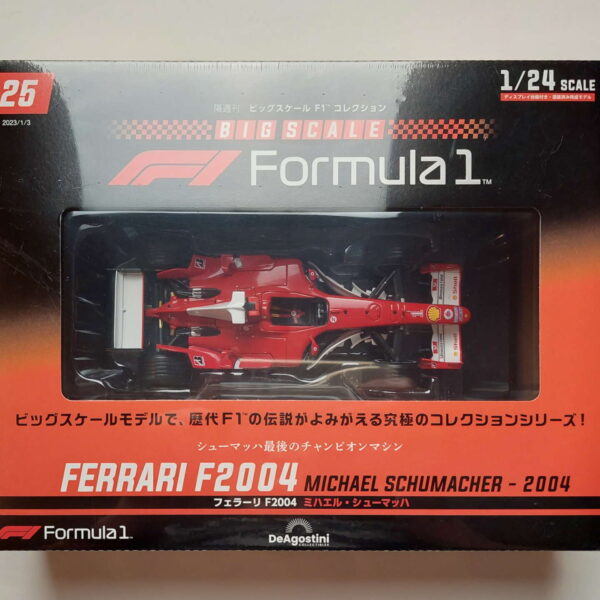 Ferrari F2004 2004 Michael Schumacher Масштабная модель DeAgostini 25