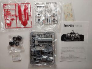 1/24 Ferrari 126 C2 Turbo Сборная модель Protar 194