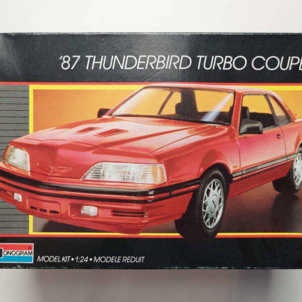 1/24 Ford Thunderbird Turbo '87 Coupe Сборная модель Monogram 2735