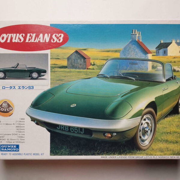1/24 Lotus Elan S3 Сборная модель Gunze Sangyo G-183