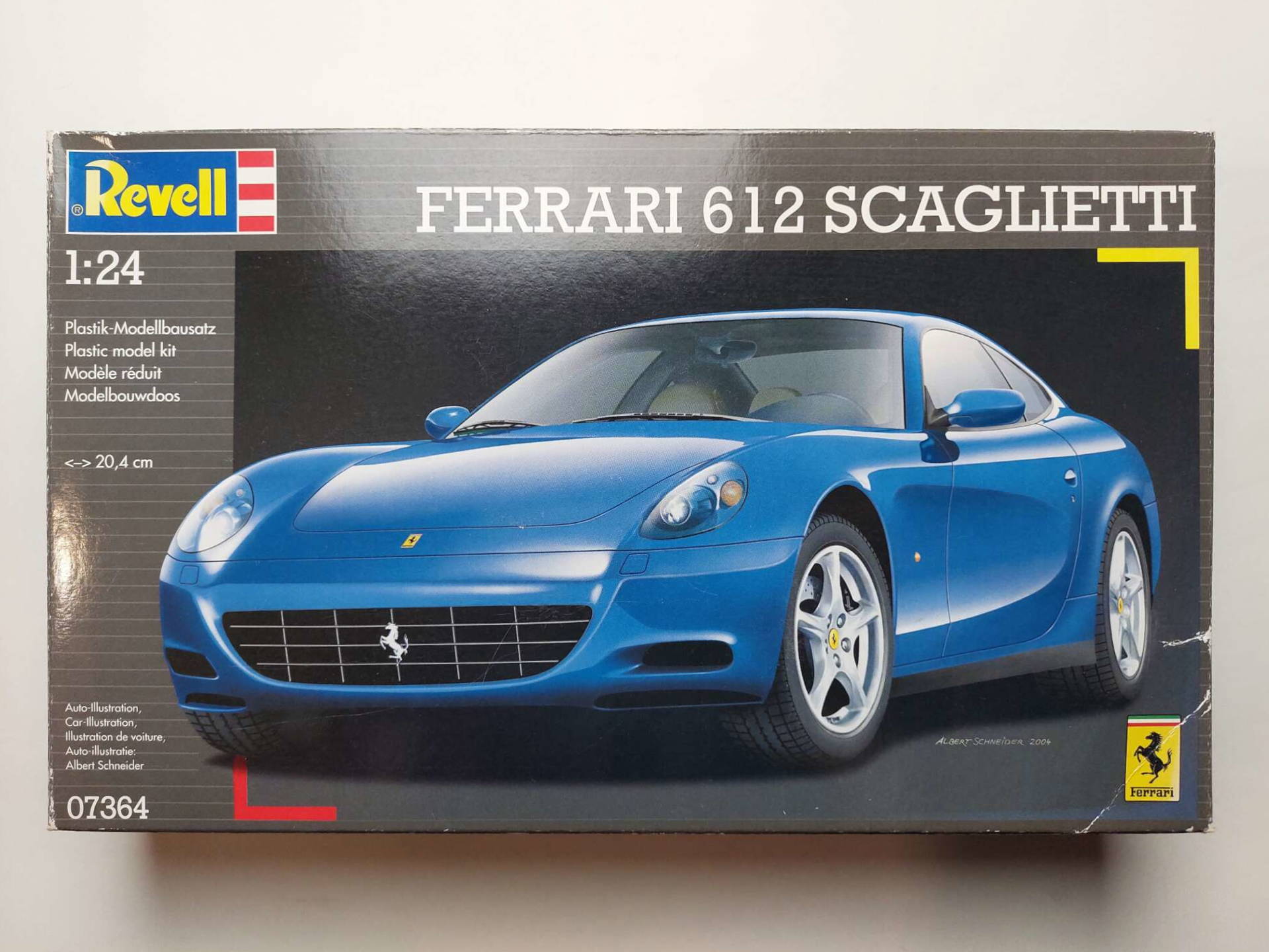 5d9354253588866979cd64c4704a326e.jpg 1/24 Ferrari 612 Scaglietti Сборная модель Revell 07364