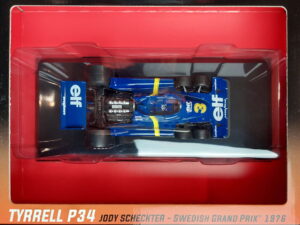 Tyrrell P34 1976 Jody Scheckter Масштабная модель DeAgostini 3