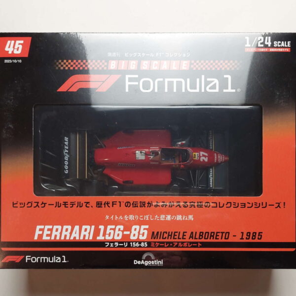 Ferrari 156-85 1985 Michele Alboreto Масштабная модель DeAgostini 45