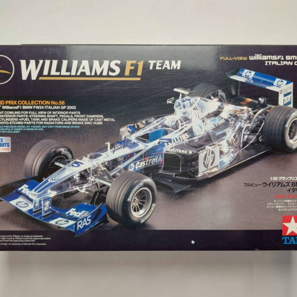 1/20 Williams F1 BMW FW24 2002 Italian GP Full-View Сборная модель Tamiya 20056