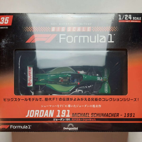 Jordan 191 1991 Michael Schumacher Масштабная модель DeAgostini 35