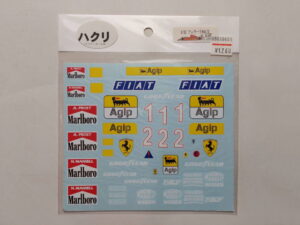 1/12 Ferrari 641/2 Marlboro (Tamiya) Декали Museum Collection MC-D447