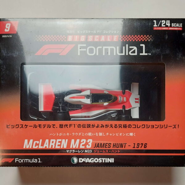 McLaren M23 1976 James Hunt Масштабная модель DeAgostini 9