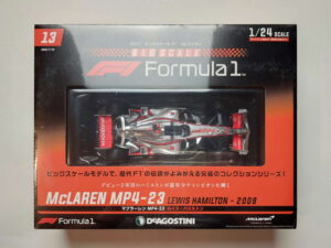 McLaren MP4/23 2008 Lewis Hamilton Масштабная модель DeAgostini 13